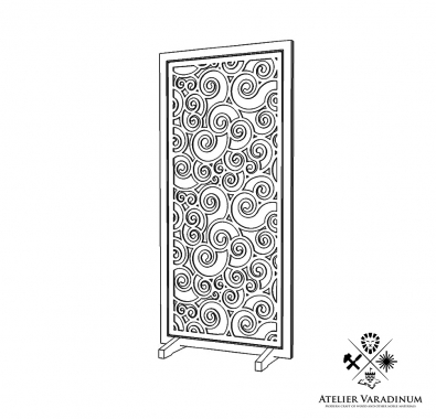 Traditional decorative panel PD130 S